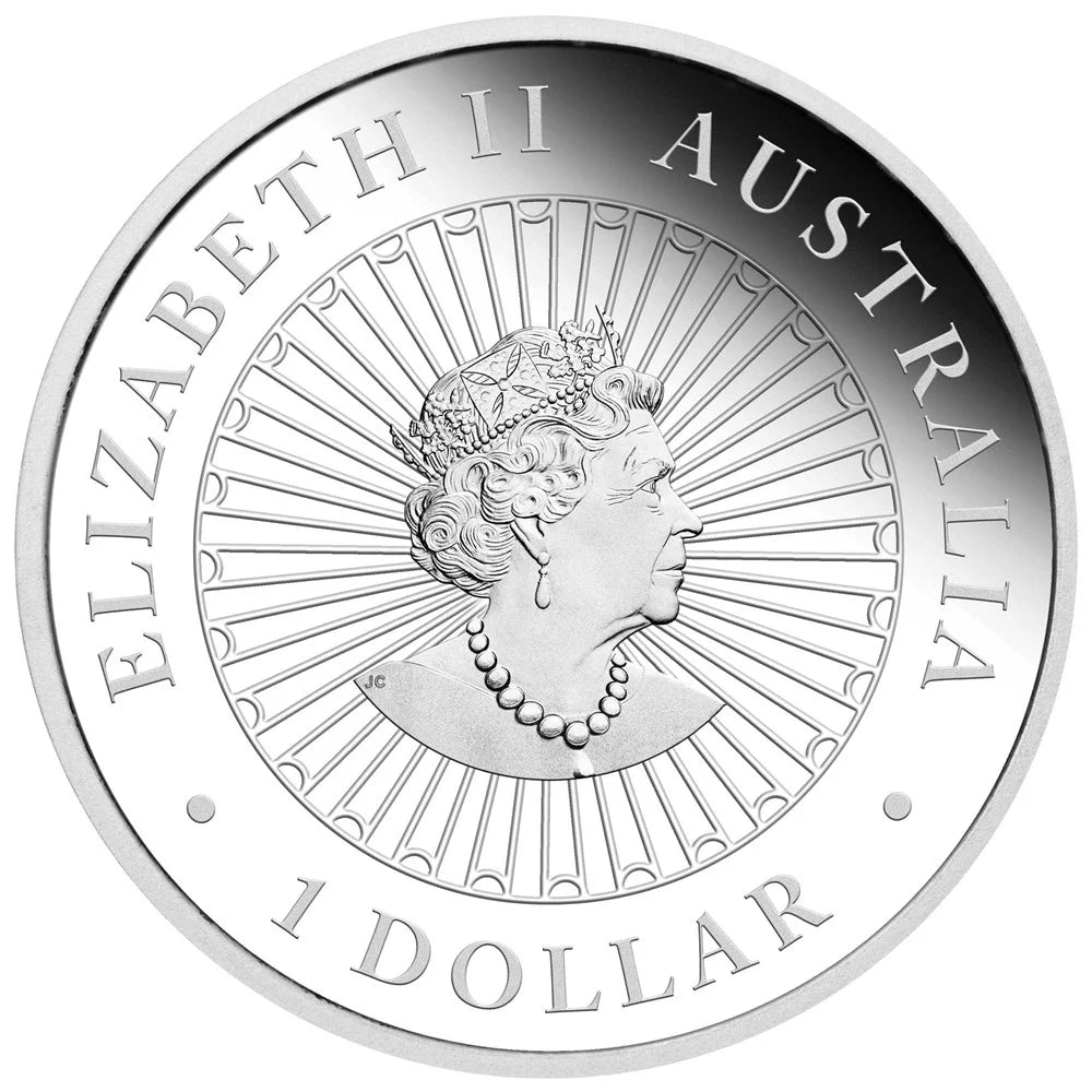 Australian Opal Lunar Series 2022 Year of the Tiger 1oz Silver Proof Coin