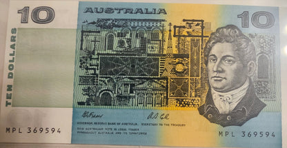 Australian 10$ graded note