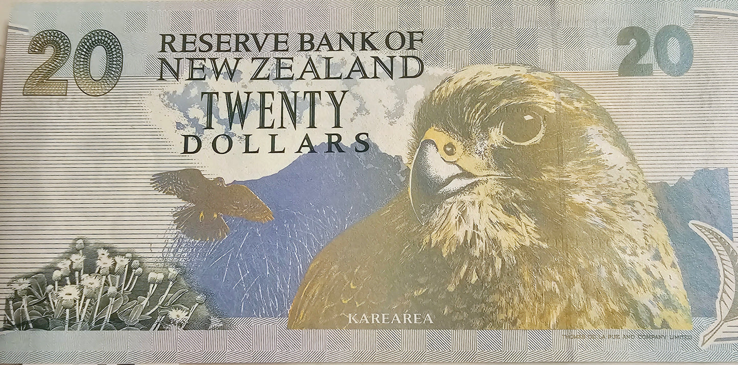 Queen Notes - New Zealand - $20 Note Unc