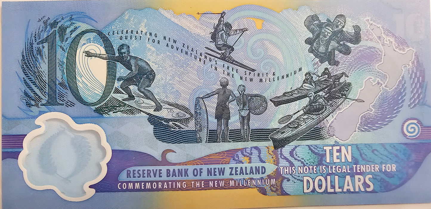 New Zealand - $10 Note Unc