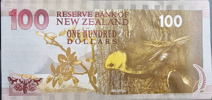 New Zealand - $100 Note - Wheeler