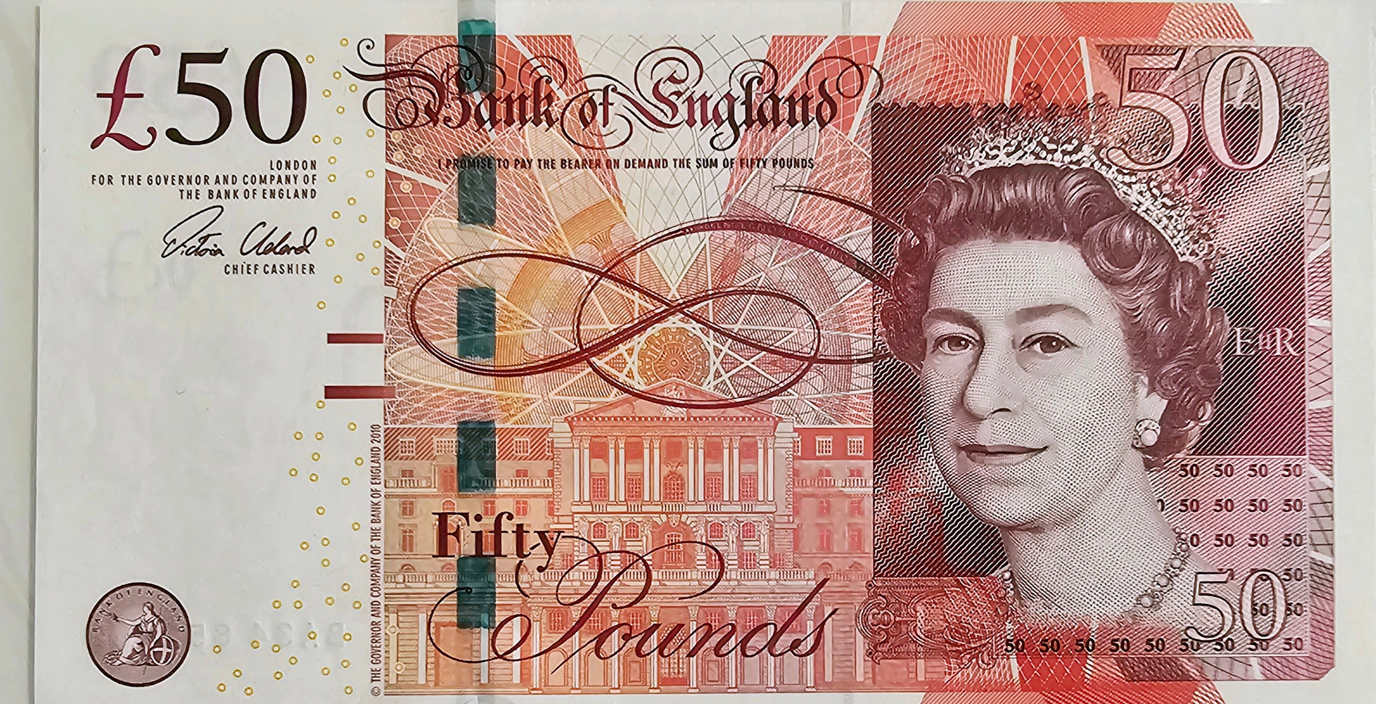 Very Rare Queen Notes - Bank of England £50, £20, £10 pounds – GrabCoins