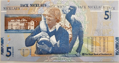 Scotland Bank £5 Five Pounds Note