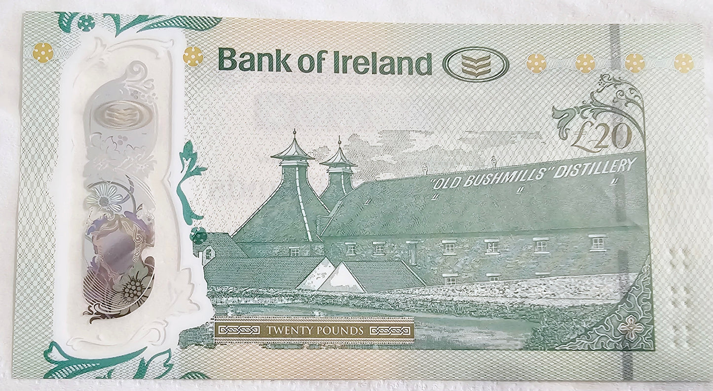 Bank Of Ireland £20 Twenty Pounds 2017