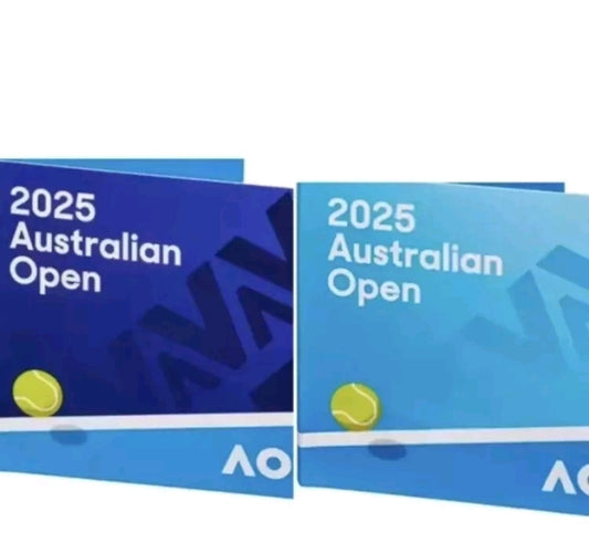 2025 Women & Men Australian Open Tennis $2 Privy Mark Coin Set On Card