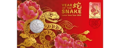 Christmas Island Lunar New Year of the Snake Postal Numismatic Cover (PNC) – RAM pre-order