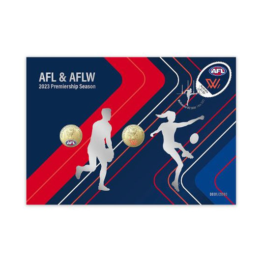 2023 Auspost Impressions - AFL & AFLW Limited-Edition PNC