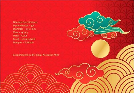 Auspost Impression 2024 Lunar Year of the Dragon Tetradecagon Prestige PNC -Only 888