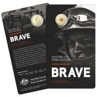 2020 Firefighters Two Dollar C MintMark Carded Coin