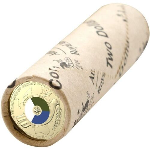 2020 WW2 75th Anniversary $2 two dollar Official RAM Coin Roll