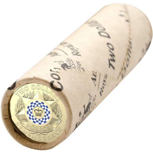 2019 Police Remembrance Two Dollar Royal Australian Mint Roll